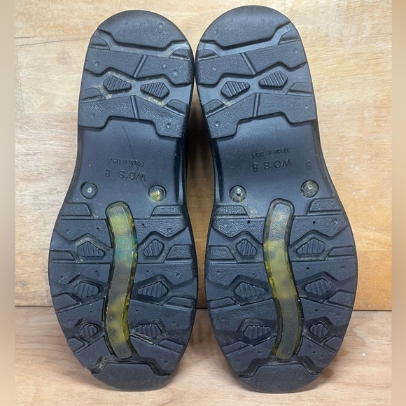 Sloggers WATERPROOF Womens Size 8 Rain Garden Clogs Flower Print Black Green Red - Picture 7 of 8